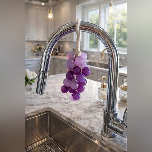 posh chronicles Other - Purple Decor Lavender Grape Vine Soap Natural Handmade Organic Essential Oils